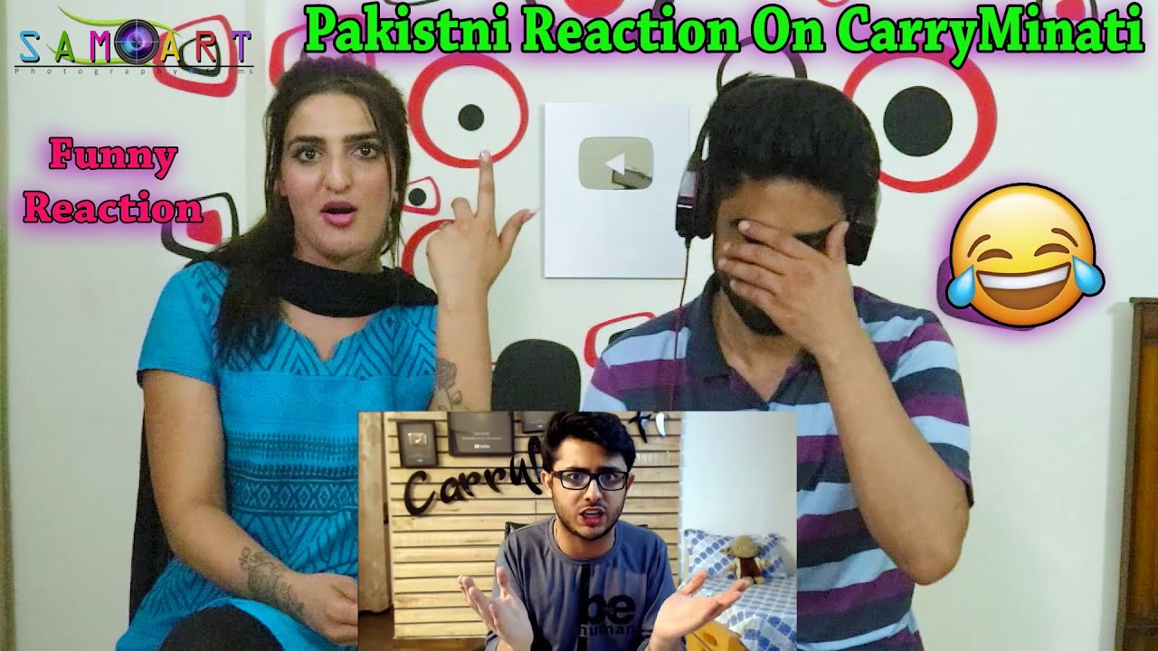 Pakistani Reaction On CarryMinati South Indian Action || Funny Reaction  || Sam Art