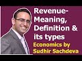 #39 Economics - Revenue - Meaning, Definition and types of Revenue (Part-1)