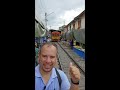 El tren ms peligroso del mundo  tailandia