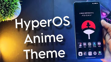 HyperOS Premium Theme For Any Xiaomi Devices | New Anime System Ui | #hyperos #anime