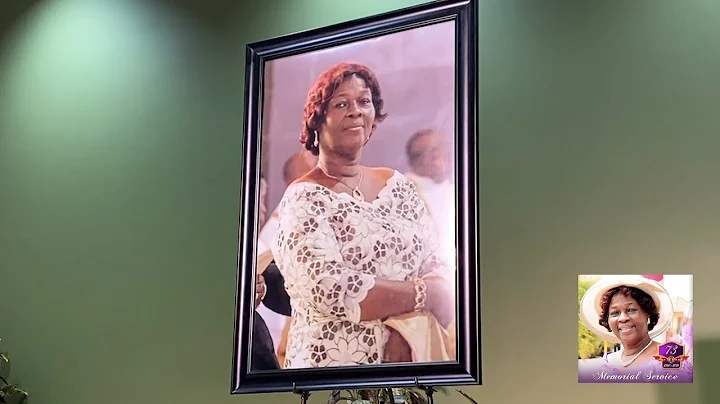 Mrs Akyeampong Memorial Service in Laurel, Maryland