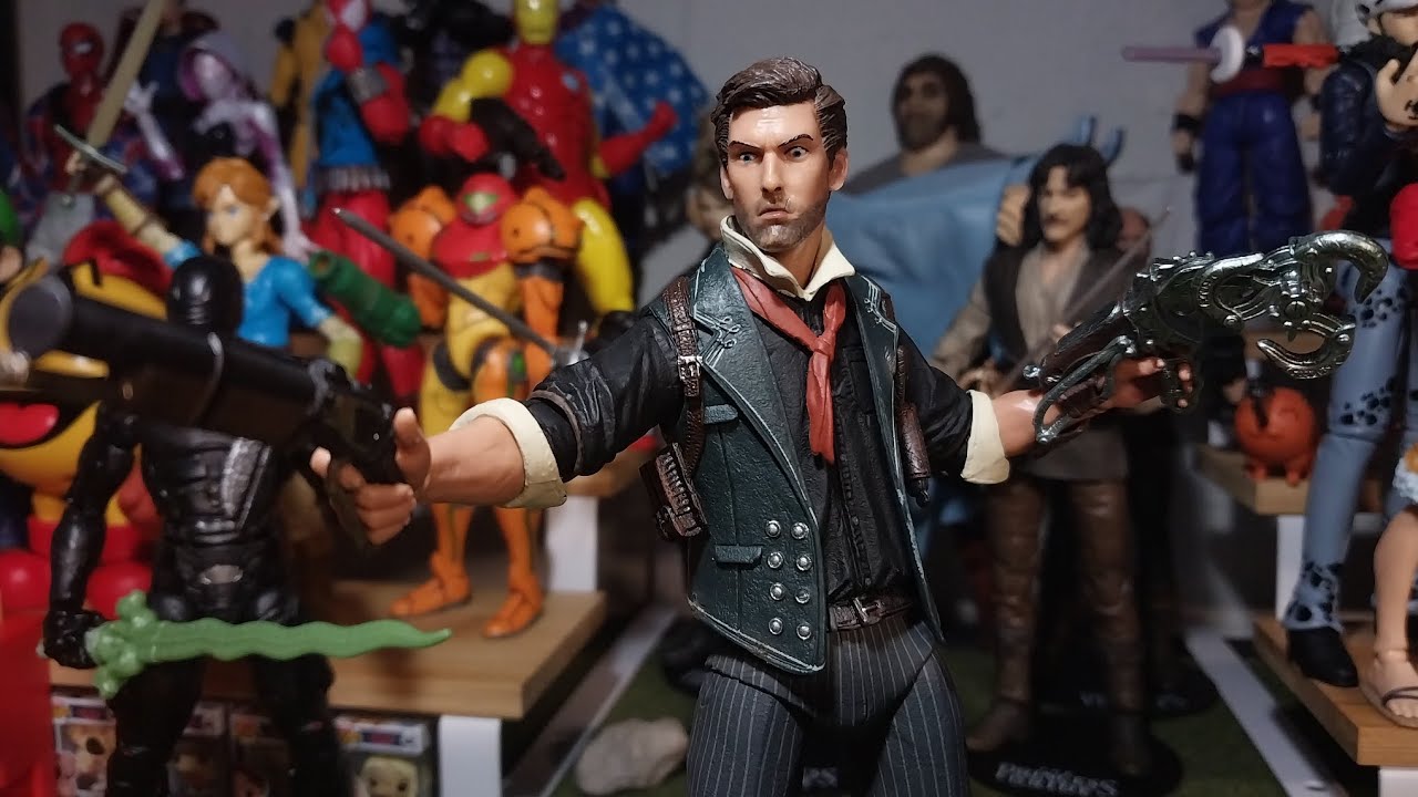 My first Neca! Bioshock Infinite Booker Dewitt review!