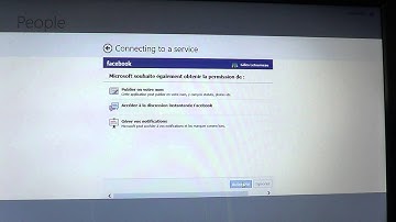 Windows 8 - Adding facebook account to people app