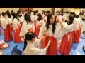 巫女さん２００人、着付け練習　生田神社で正月向け特訓