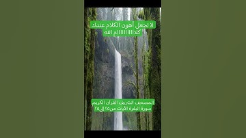 المصحف الشريف القرآن الكريم سورة البقرة الآيات من٢٥ إلى٢٥ #المصحف_الشريف #القرآن_الكريم #سورة_البقرة