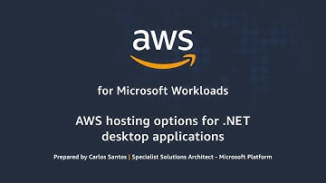 AWS Hosting Option for .NET Desktop Applications