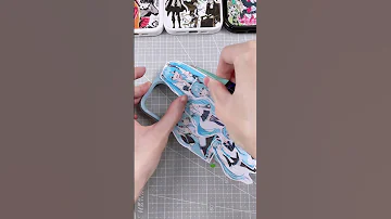 Homemade Kawaii Anime Sticker Phone Case 初音ミク Hatsune Miku Homemade Stickers Kawaii Hatsunemiku 