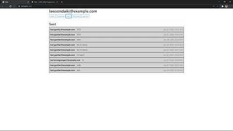 CS50 Web Project 3 Mail
