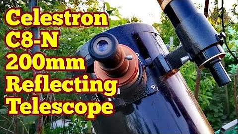 Celestron C8-N Reflecting Telescope/ Review, Observation