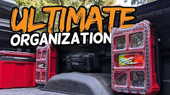 THIS Truck Bed System is a GAME CHANGER for Organization! Integral Truck Rails & Packout Panels