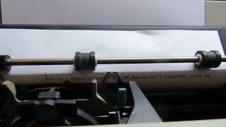 IBM Wheelwriter 5 Demo