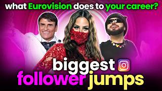 Top 35 Biggest Follower Jumps On Instagram - 1 April 2026 - Eurovision Song Contest 2026