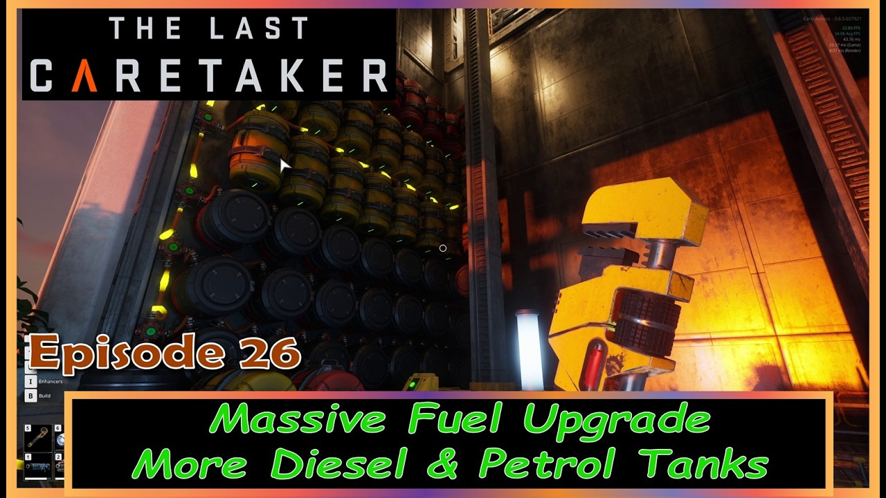 The Last Caretaker – Episode 26 ⛽ | Adding More Diesel & Petrol Tanks at Lazarus Station