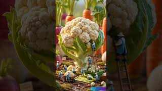 #relaxingmusica stylish miniature scene depicts tiny farm workers in real life