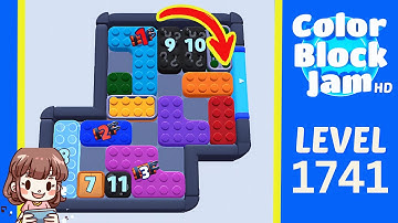 Color Block Jam Level 852 (1741) Solution Walkthrough