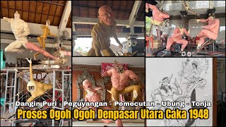 Update Hari Ini !! Keliling Melihat Proses Ogoh Ogoh Denpasar Utara 2026