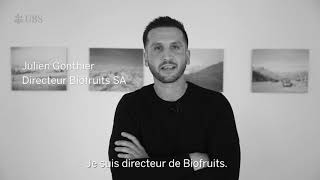 Julien Gonthier, directeur de Biofruits, participe aux Prix Sommet UBS