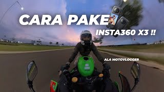 5 ANGLE TERKEREN  INSTA 360 X3 PAKE MOTOR KALIAN !! (UNBOXING)