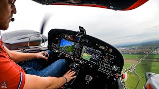 IFR PICKUP IN FLIGHT ⎜From Austria to Belgium in the DA42NG-VI