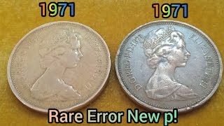 UK RARE ERROR 2 NEW PENCE WORTH UP $20,000,00 MOST VALUABLE COINS !
