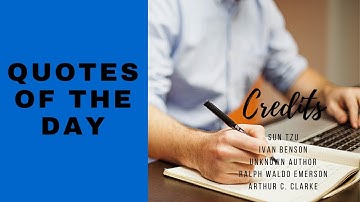 Quotes Of The Day 2020 Ep. 2 | Thought Of The Day Quotes To Start Your Day With