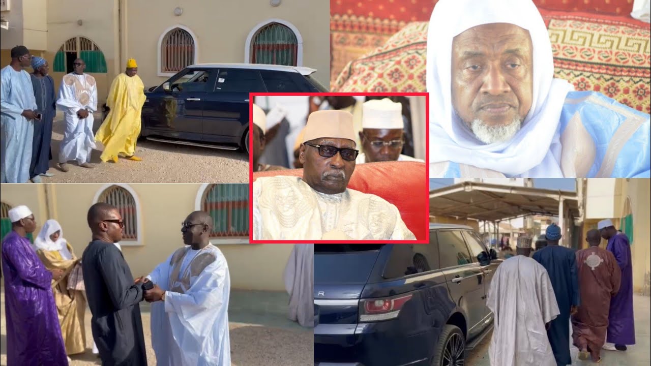 🛑Chez thierno mansour barro : visite de la délégation de la famille de elhadji cheikh samb de mbour