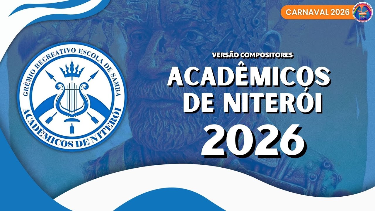 ACADÊMICOS DE NITERÓI 2026 | SAMBA OFICIAL | COM LETRA SIMULTÂNEA