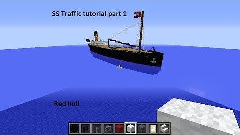 Minecraft SS Traffic 1872 tutorial part 1