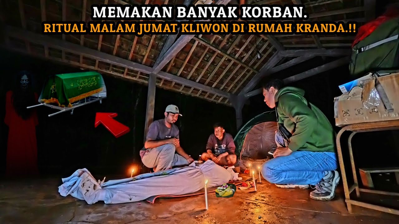 HOROR‼️RITUAL MALAM JUMAT KLIWON DI RUMAH KRANDA