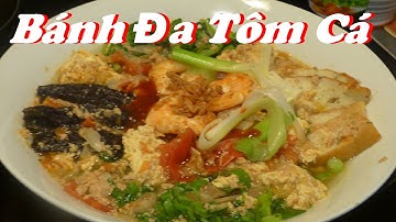 Cách nấu BÁNH ĐA TÔM CÁ ko cần hộp gia vị riêu tôm rất ngon/ TODAY.Thu đây