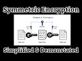 Symmetric Encryption Explained with Live Demo 🔐 | What is VerCrypt?