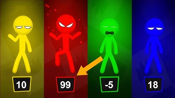 Stickman Party – Mini Games Tournament Mode 1 2 3 4 Players Walkthrough Part 103 (Android, iOS)
