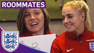 Who Does Alex's Boyfriend Play For? | Fran Kirby and Alex Greenwood | Roommates