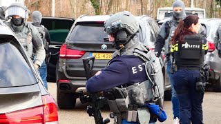 Incident in beeld! Inval door arrestatieteam na schietincident Thorbeckestraat Oss