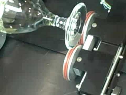 Epilog Laser Rotary Glass Attachment - YouTube