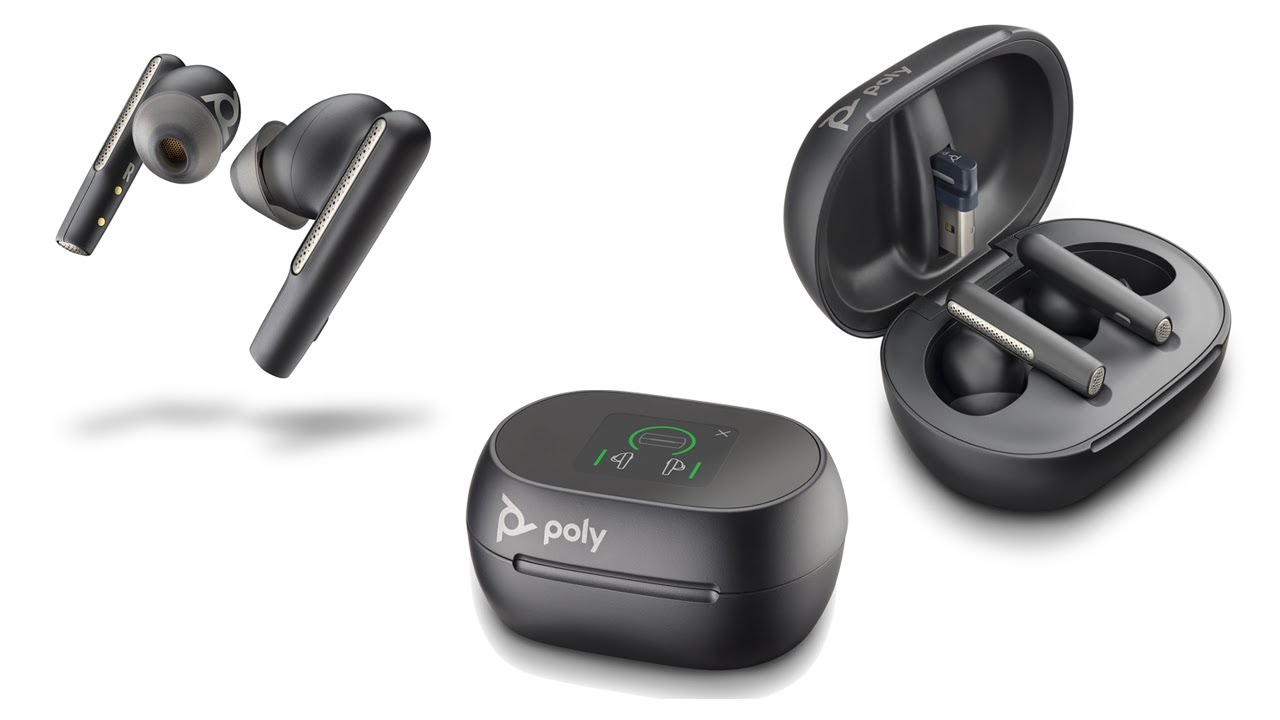 What's #Trending Now TV - Poly Voyager Free 60 Series Wireless Earbuds