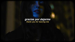 Cloe Givelin - Thankyou for leaving me (Español + Lyrics)