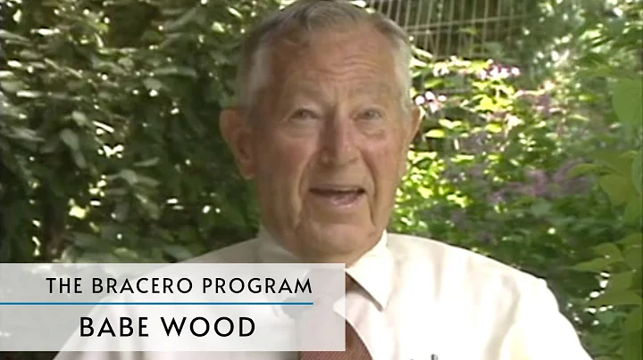 The Bracero Program -  Babe Wood