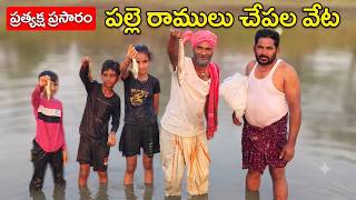 రాములు తాత చెపల వేట / village comedy / palle ramulu fun/  ramulu thatha comedy #funny #trending