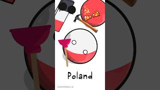 Flag of Poland EVERYWHERE??? | #countryballs #poland #flags