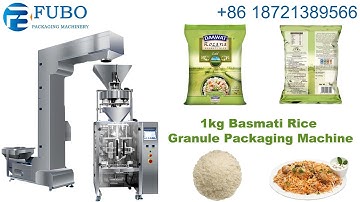 Automatic Granule Packaging Machine for 1kg Basmat |  Measuring Cup Packaging Machine