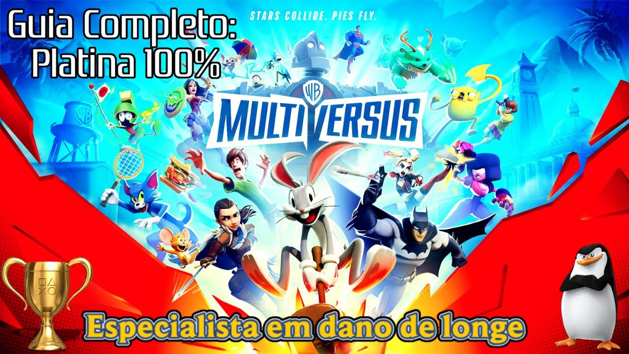 MultiVersus – Como Conquistar o Troféu Especialista em dano de longe! 🏆 [Gameplay + Dicas]