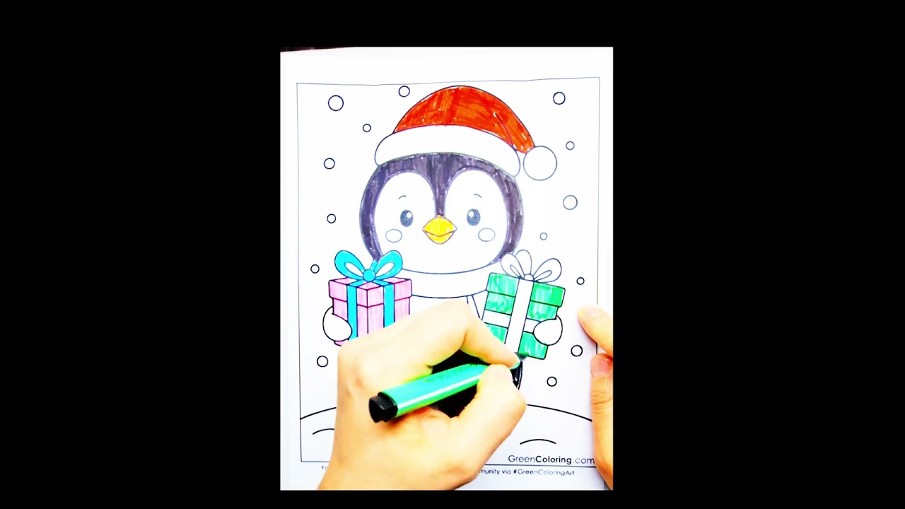 HAPPY NEW YEAR FROM OUR CUTE LITTLE PENGUIN!🐧❄️☃️