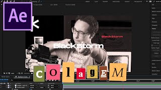 HOW TO MAKE ANIMATION COLLAGE in AFTER EFFECTS - Complete Tutorial