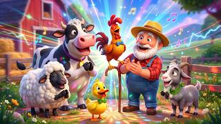El Viejo MacDonald Tenía una Granja ¡La Gran Fiesta de los Animales! 🎉🐄🦆 Canciones Infantiles