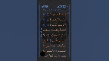 سورة التكوير #explore #اكسبلور #قرآن #قران_كريم #دويتو #المصحف #foryou