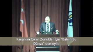 Baybars ALTUNTAŞ ~ Karşınıza çıkan zorluklar için \