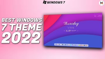 Blossom Theme for Windows 7 | Windows 7 Customization | Best Windows 7 Theme 2022
