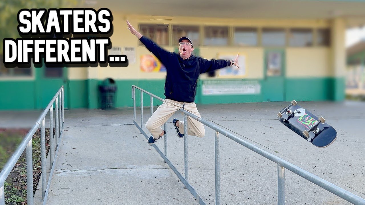 Skateboarders Different...