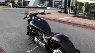 Bobber Intruder M1800R. Copper Bobber Suzuki beast.